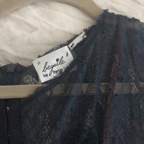 Byron Lars Navy Dress - Picture 4 of 6